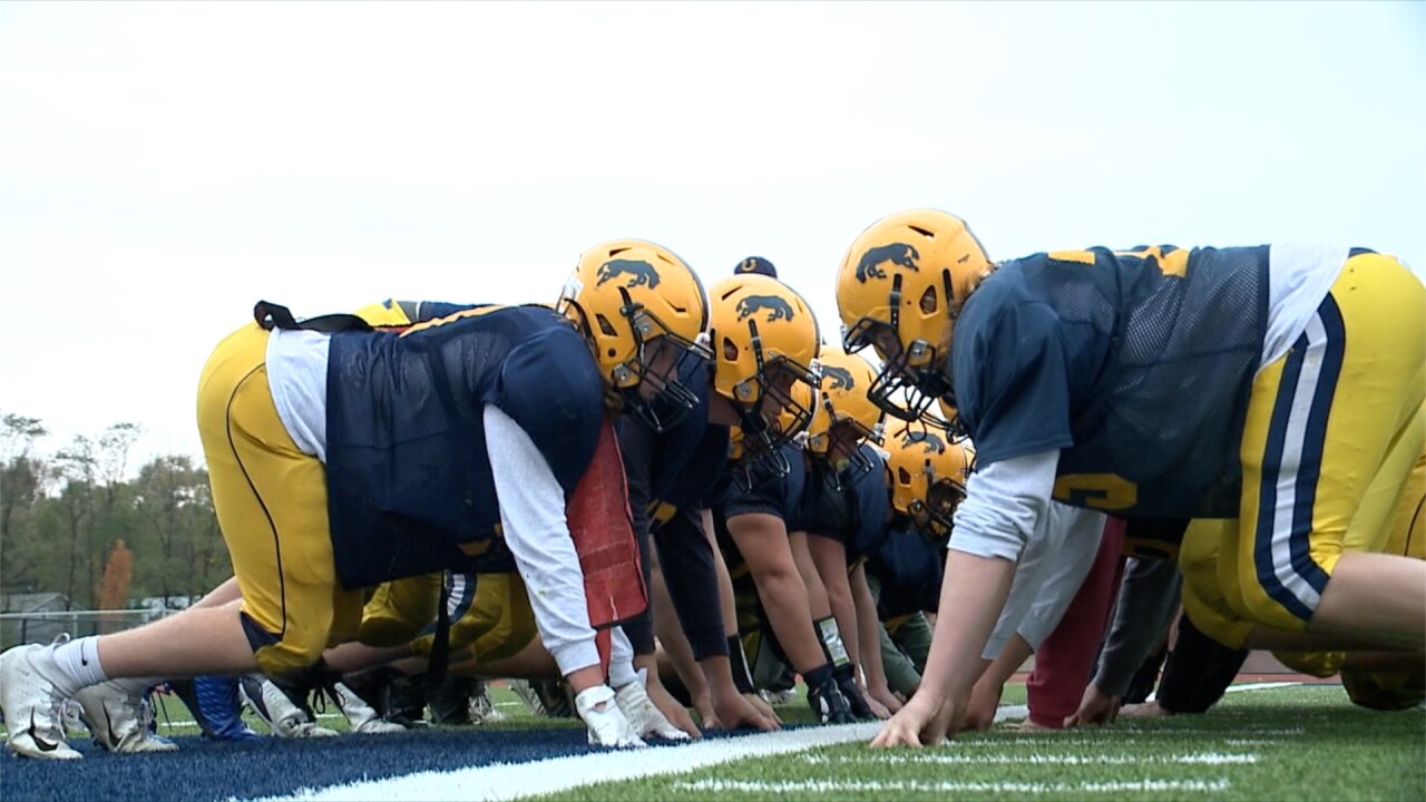 Portage Central football