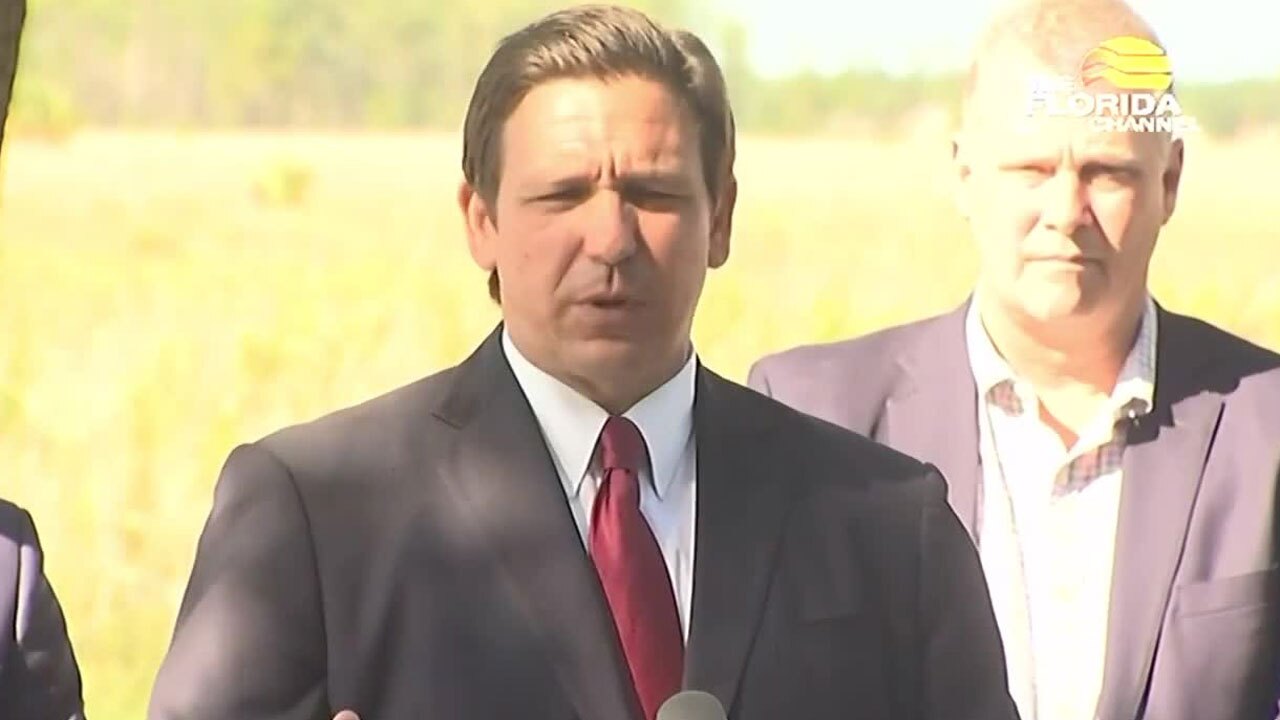 Gov. Ron DeSantis speaks about the Delta variant, rise in COVID casese on July 19, 2021