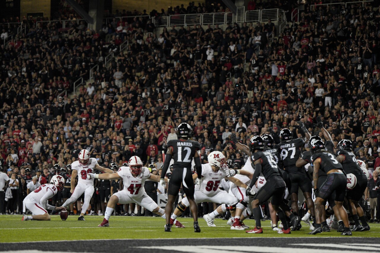 Miami Ohio Cincinnati Football