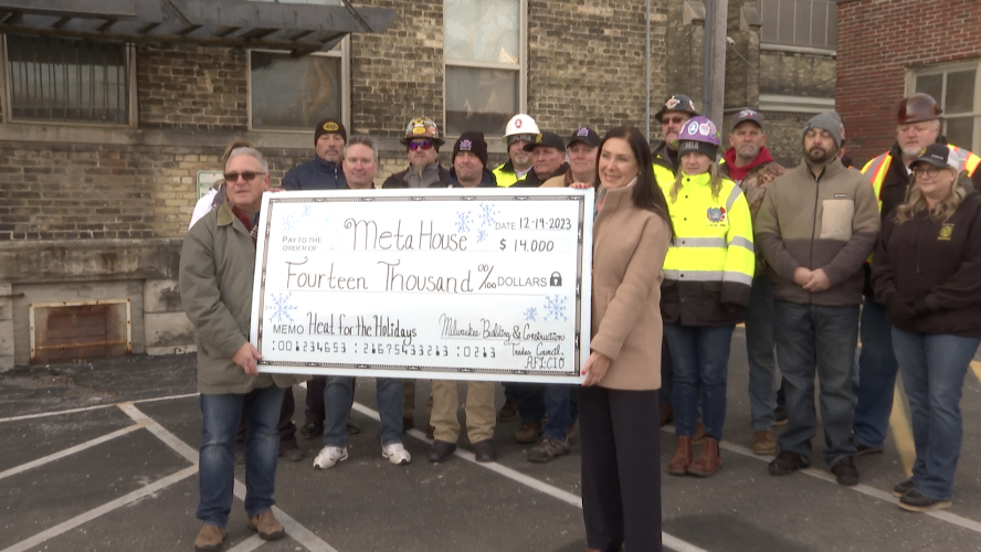 Trade Unions Meta House Donation