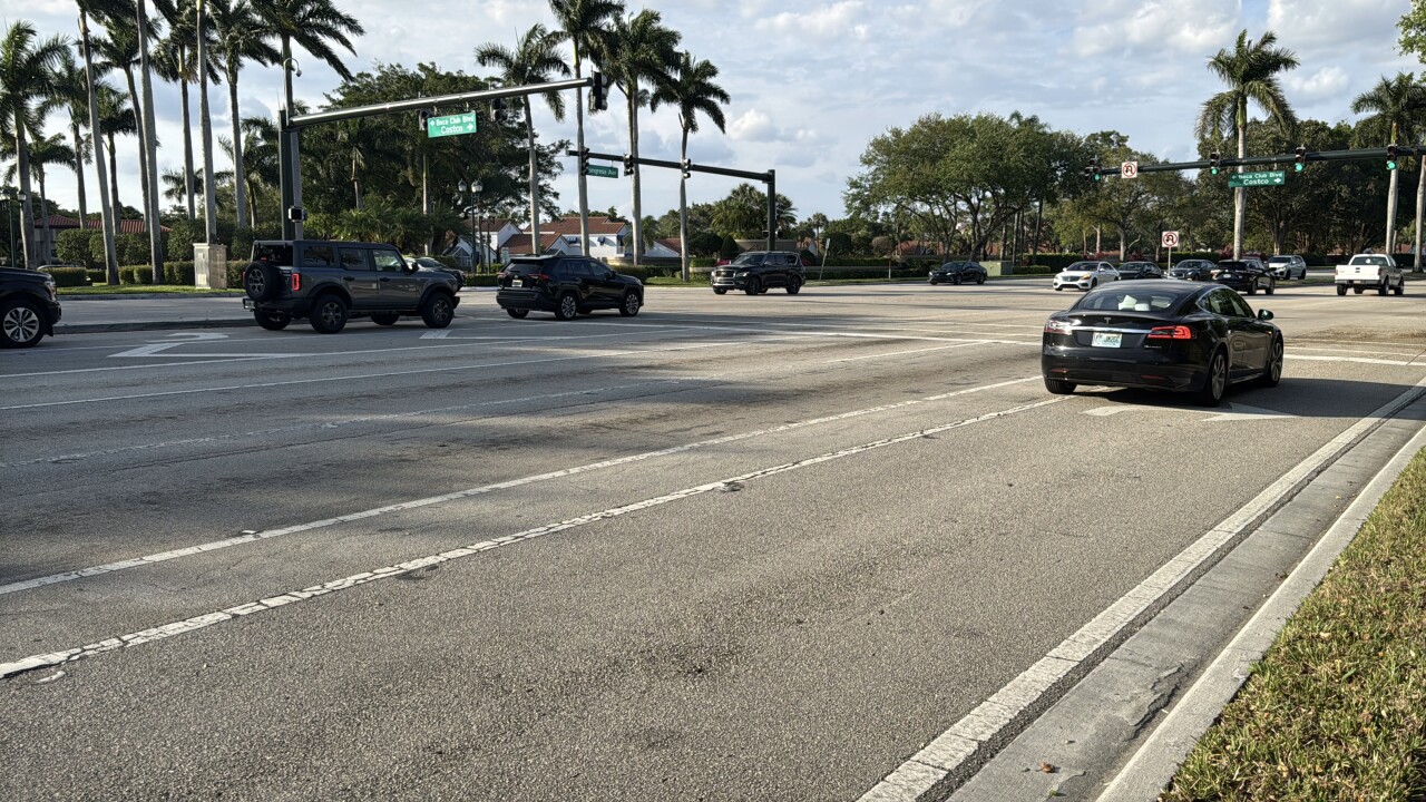 Boca Raton Costco intersection 