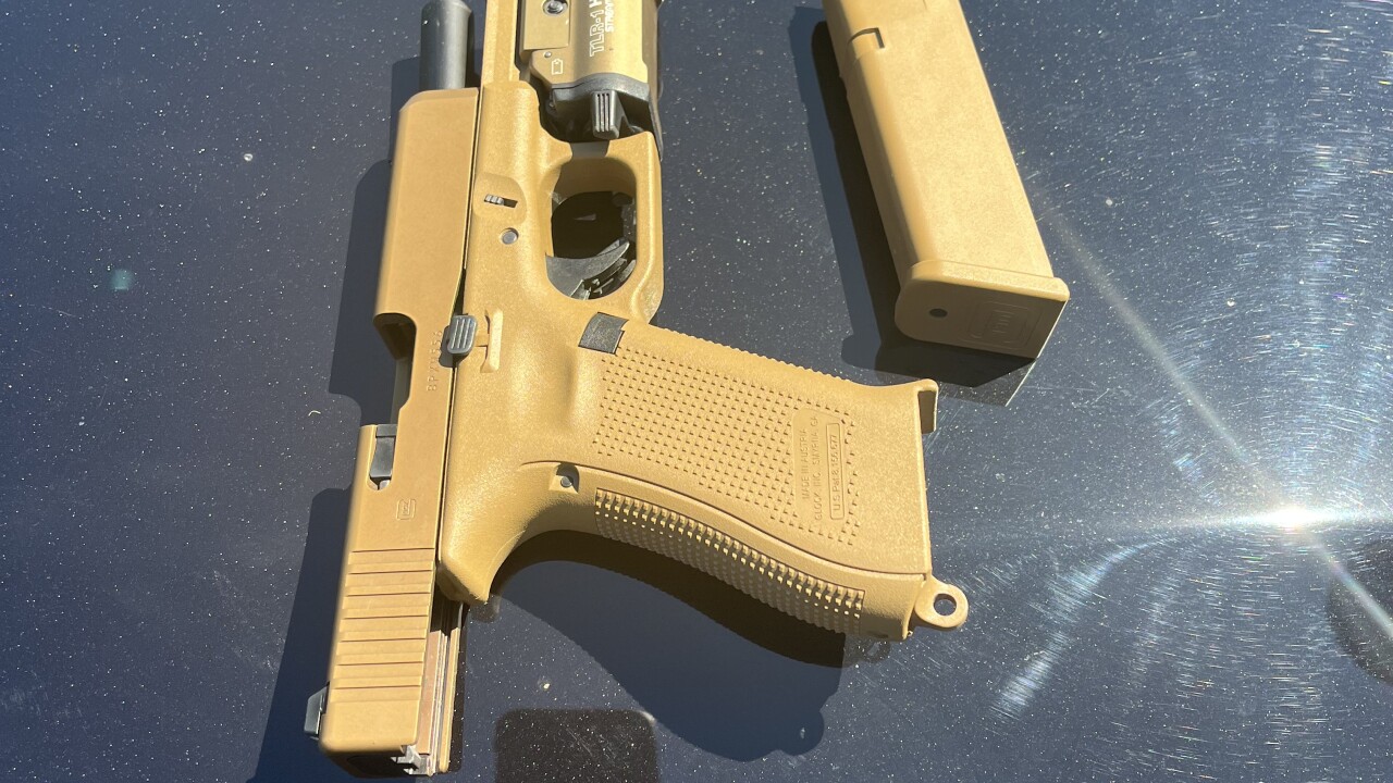 Stolen gun recovered