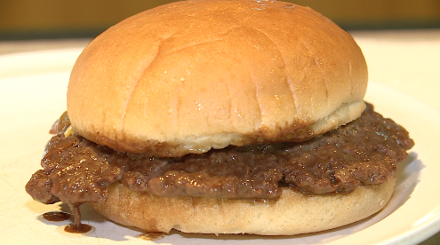 Joe Rouer's burgers are hand patted each morning