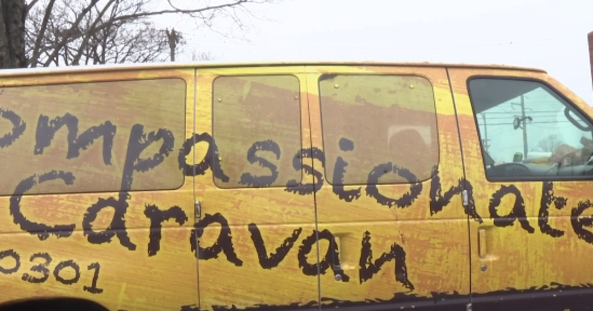 "It's too Cold for Anybody": Compassionate Caravan helps the unhoused - Vimarsana News