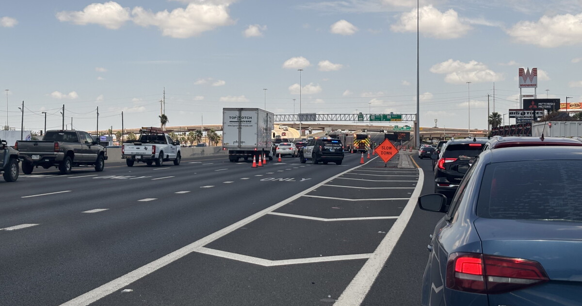 Multiple vehicle accidents caused delays on westbound SPID