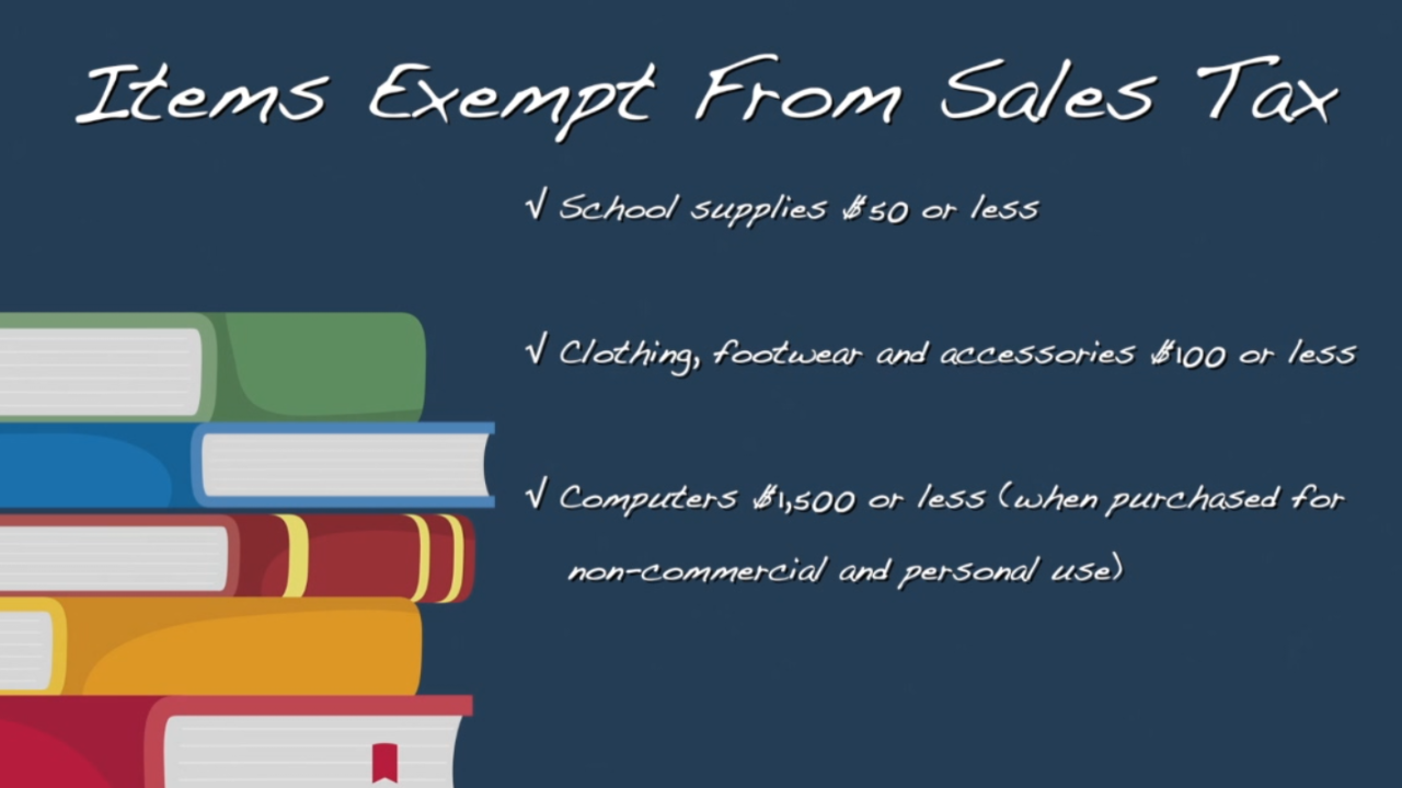 Tax free Holiday For Florida Back to school Shoppers Tax free holiday for florida back to school shoppers