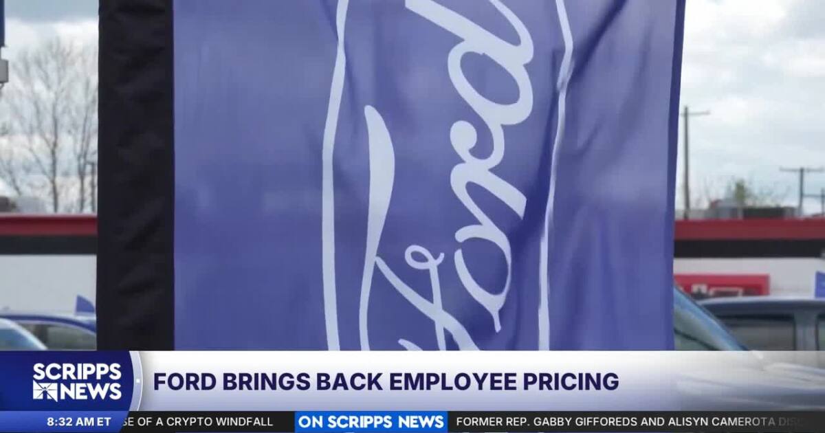 Ford brings back employee pricing ahead of US 250th anniversary