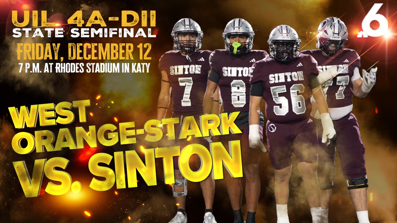 Sinton vs. West Orange-Stark State Semifinal set for Dec. 12