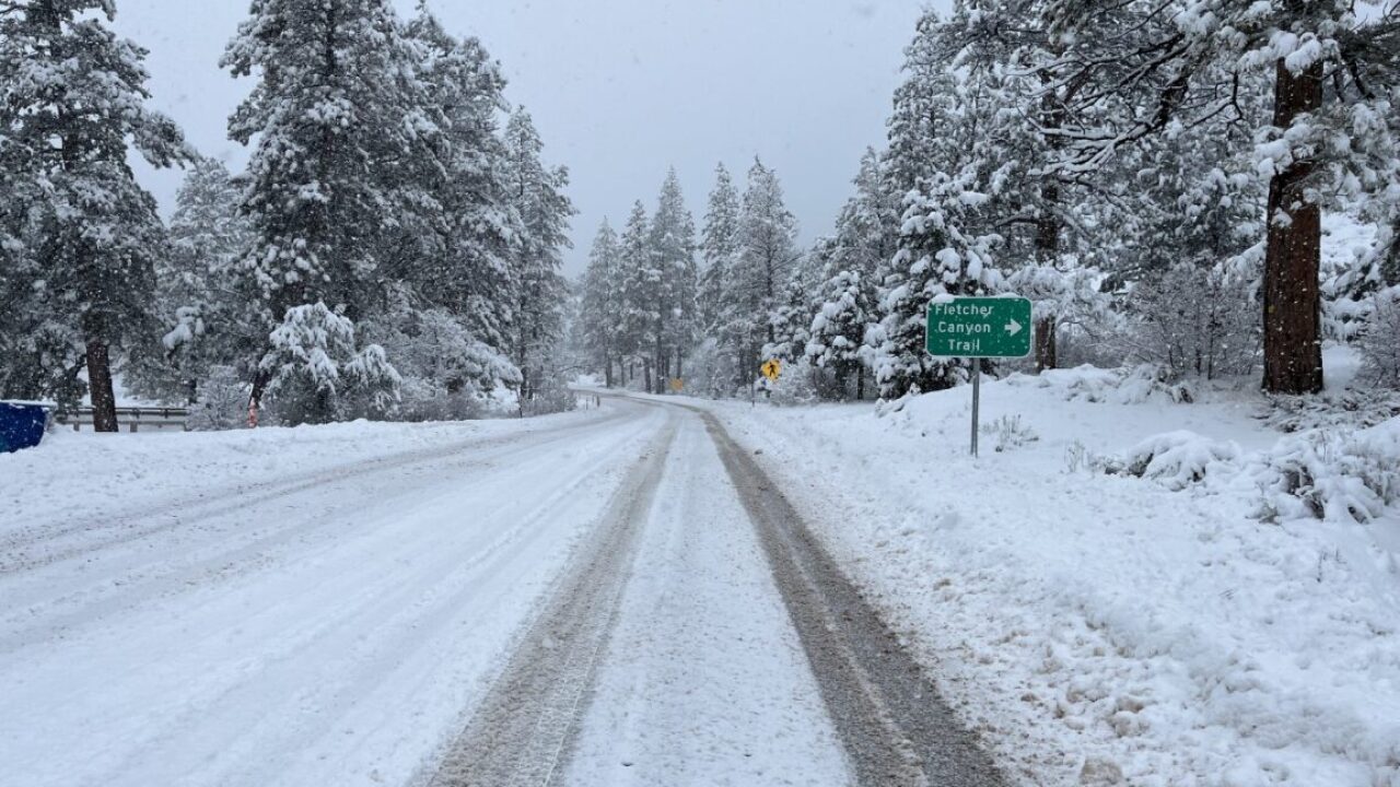 Mt. Charleston road conditions