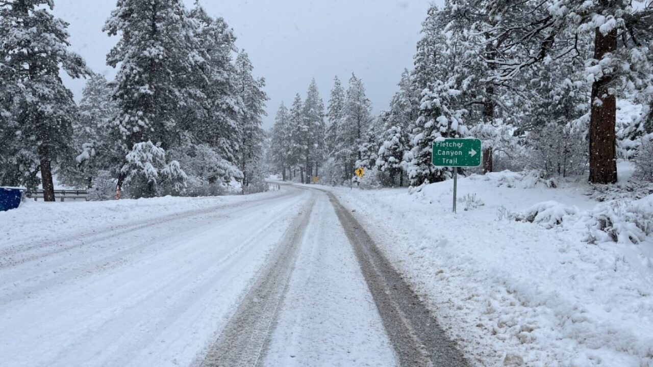 Mt. Charleston road conditions 