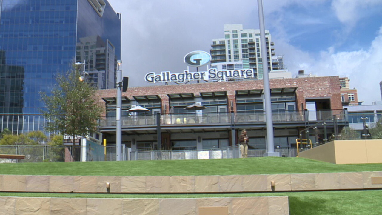 San Diego Padres open newly renovated Gallagher Square at Petco Park