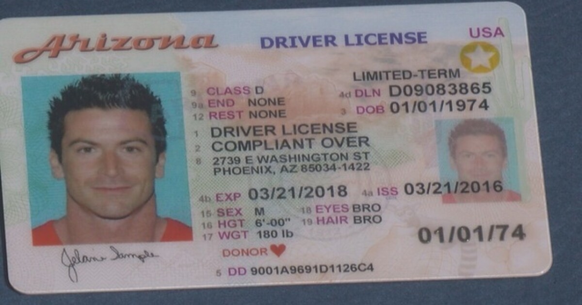 Arizona rolls out new identification cards