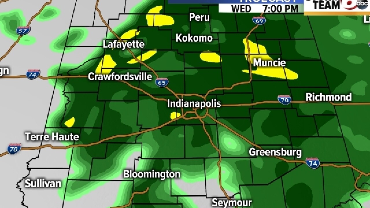 TIMELINE: See when rain will hit your area