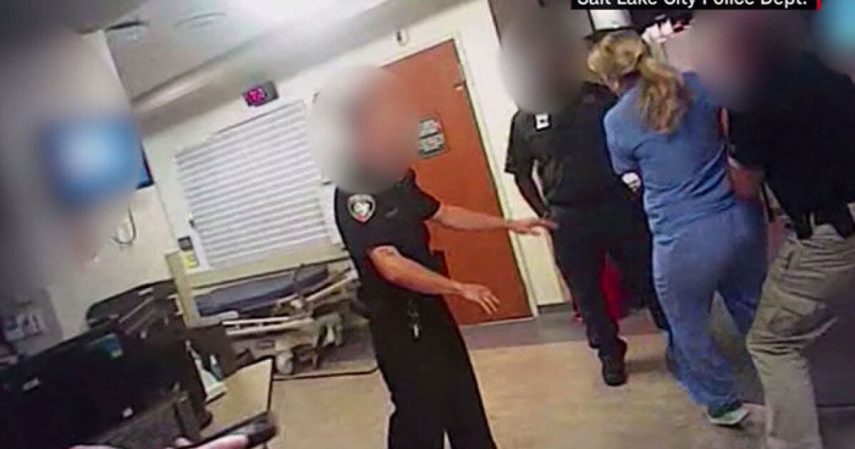 Utah officer fired after nurse's arrest caught on video