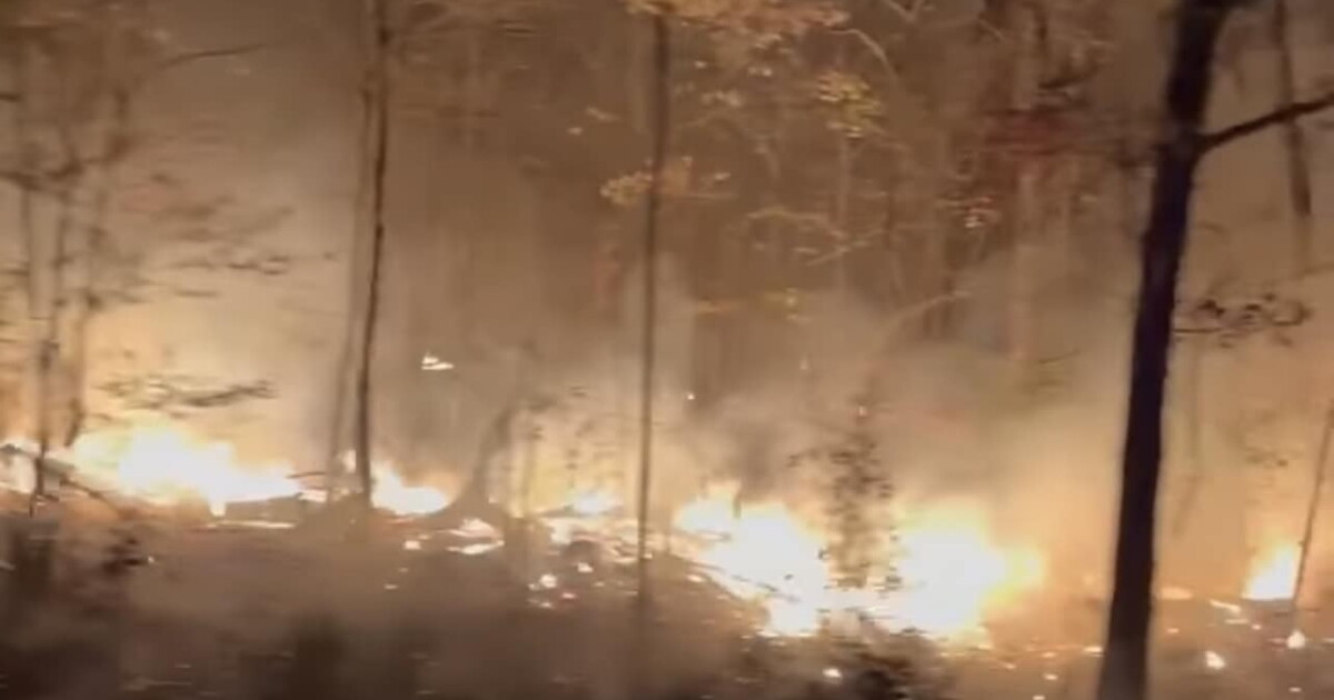 A day after a fire warning in Franklin County ends, a fire starts in the area - Vimarsana News