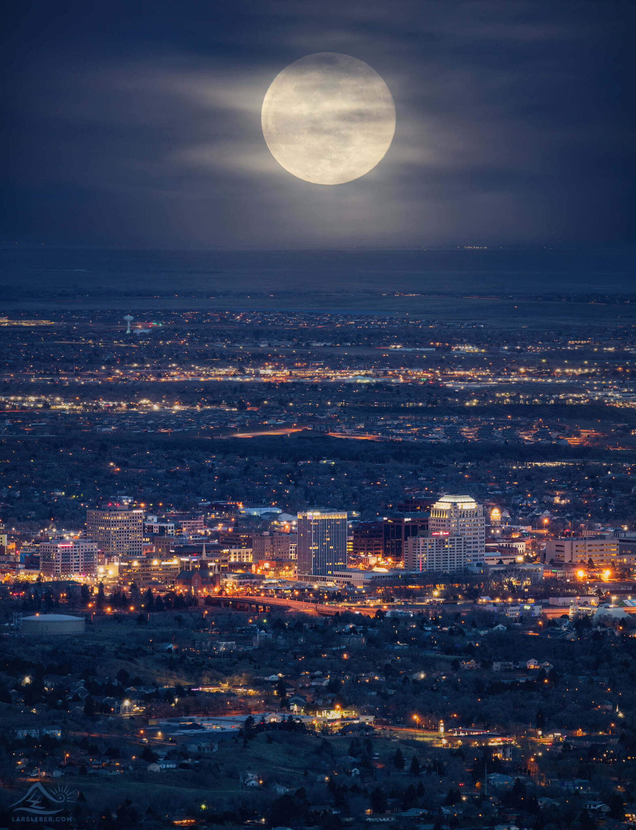 Stunning photos of the Super Pink Moon in Colorado and around the world