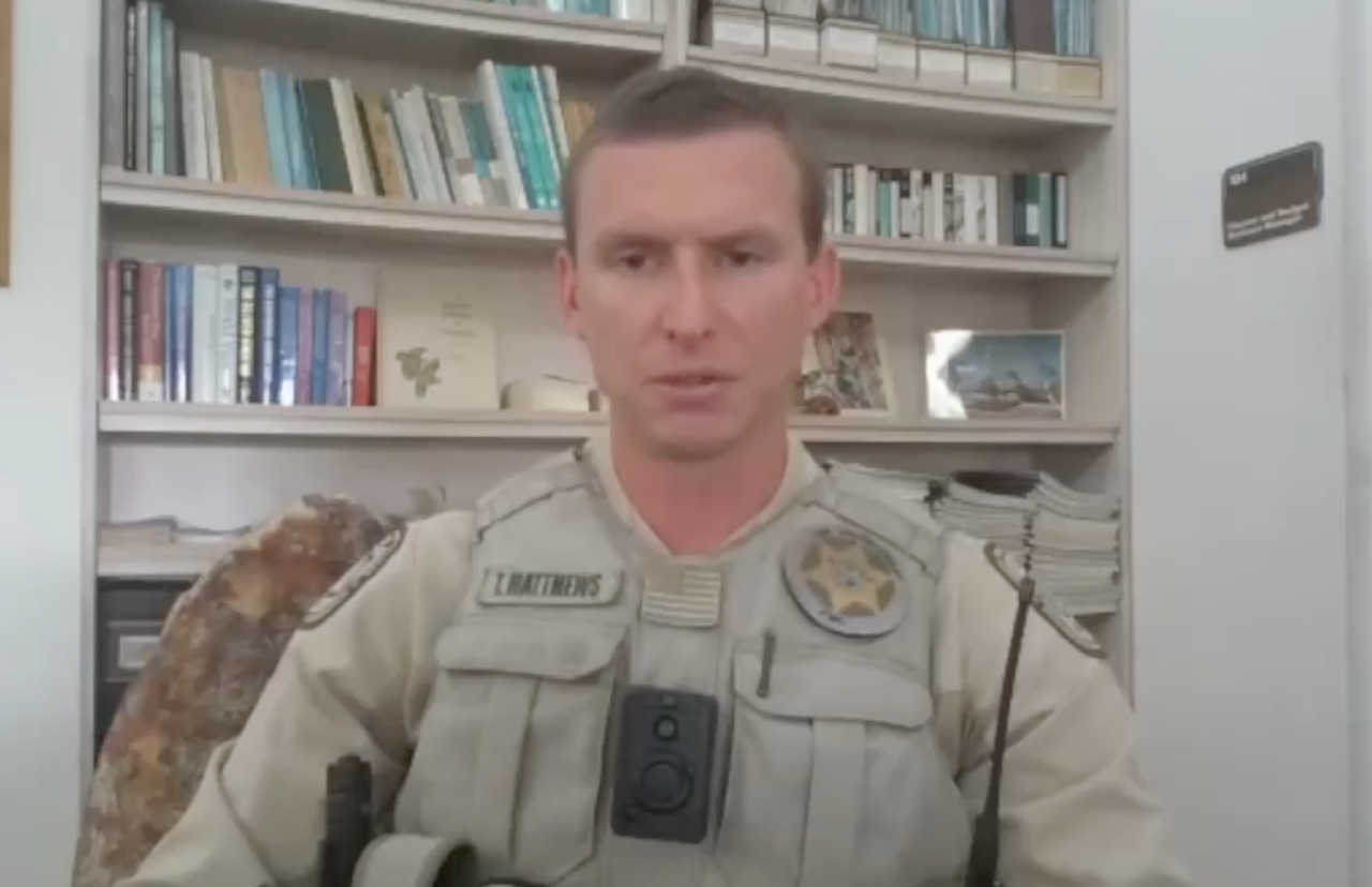 Public information officer Tyson Matthews 03282024