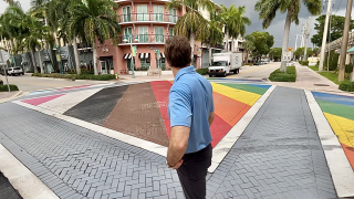 Vice Mayor Rob Long Delray Beach crosswalk.png