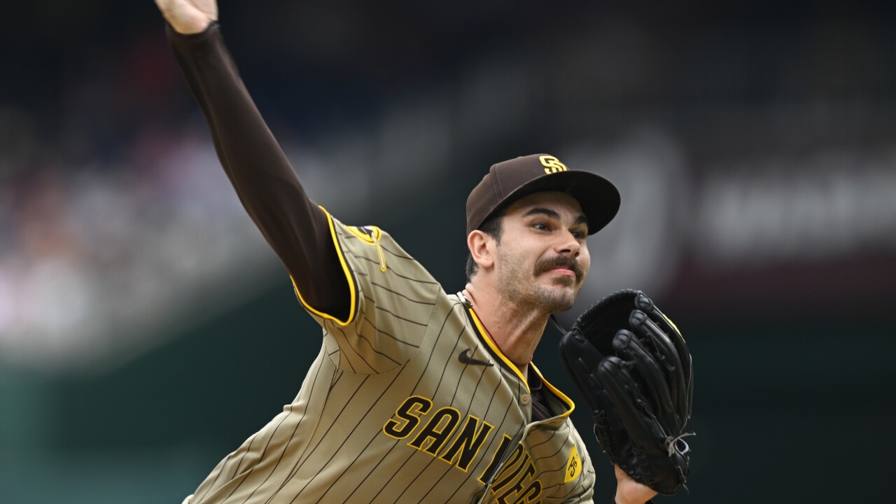 Padres' Dylan Cease throws no-hitter against Nationals