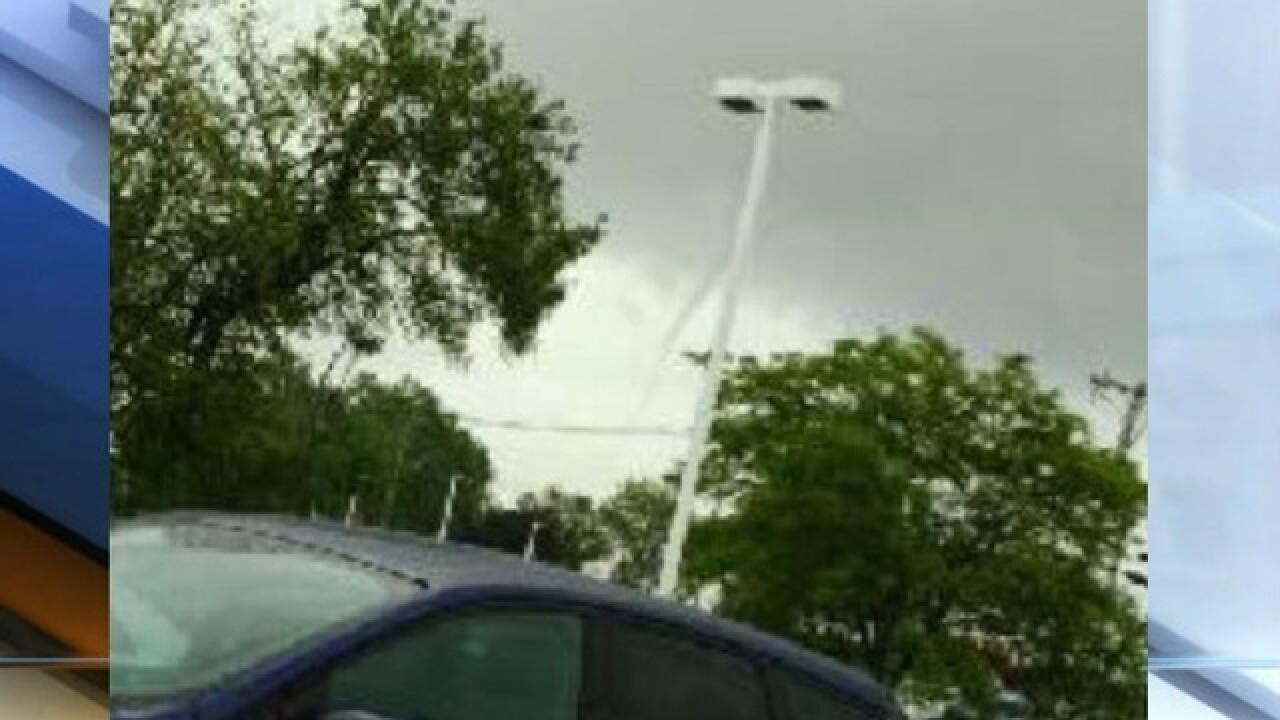 PHOTOS: Cold air funnel