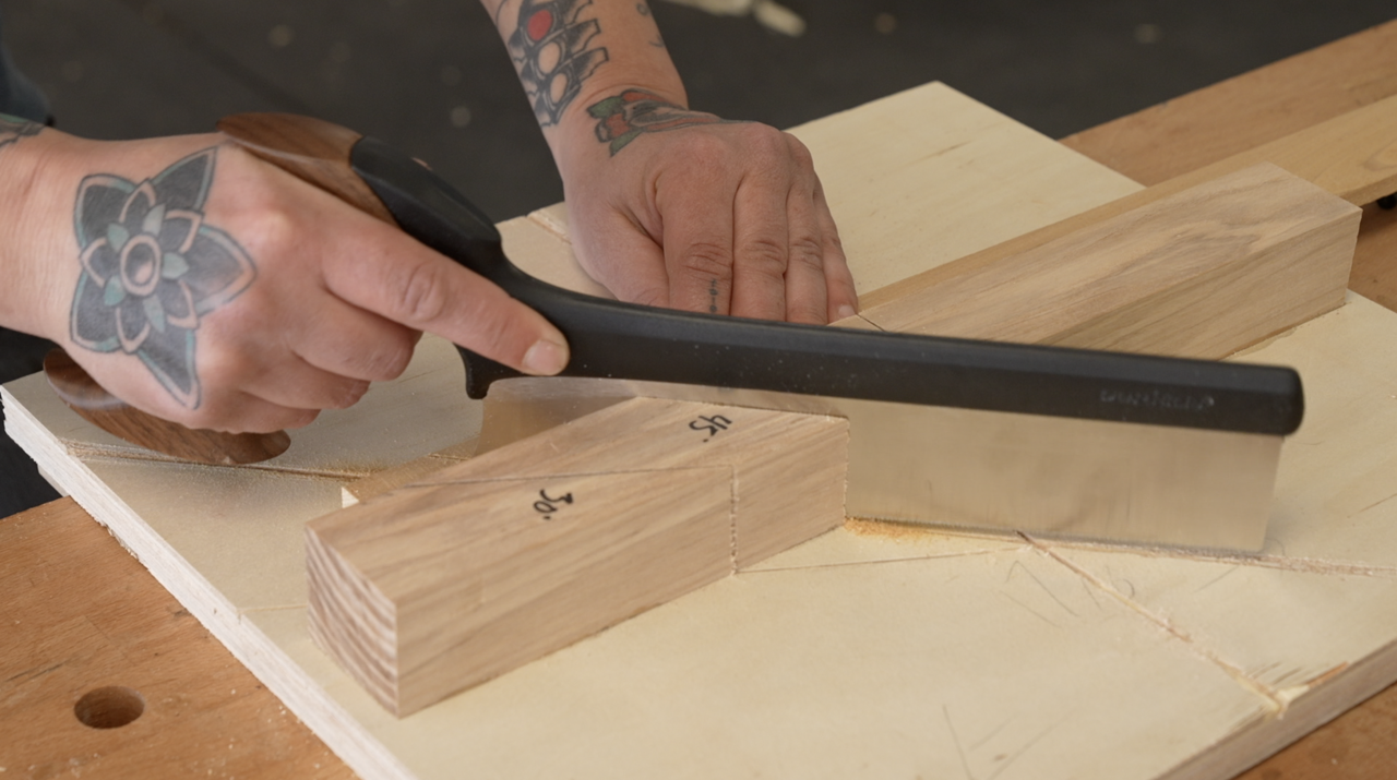 Hand saw at Tiny Bit of Wood