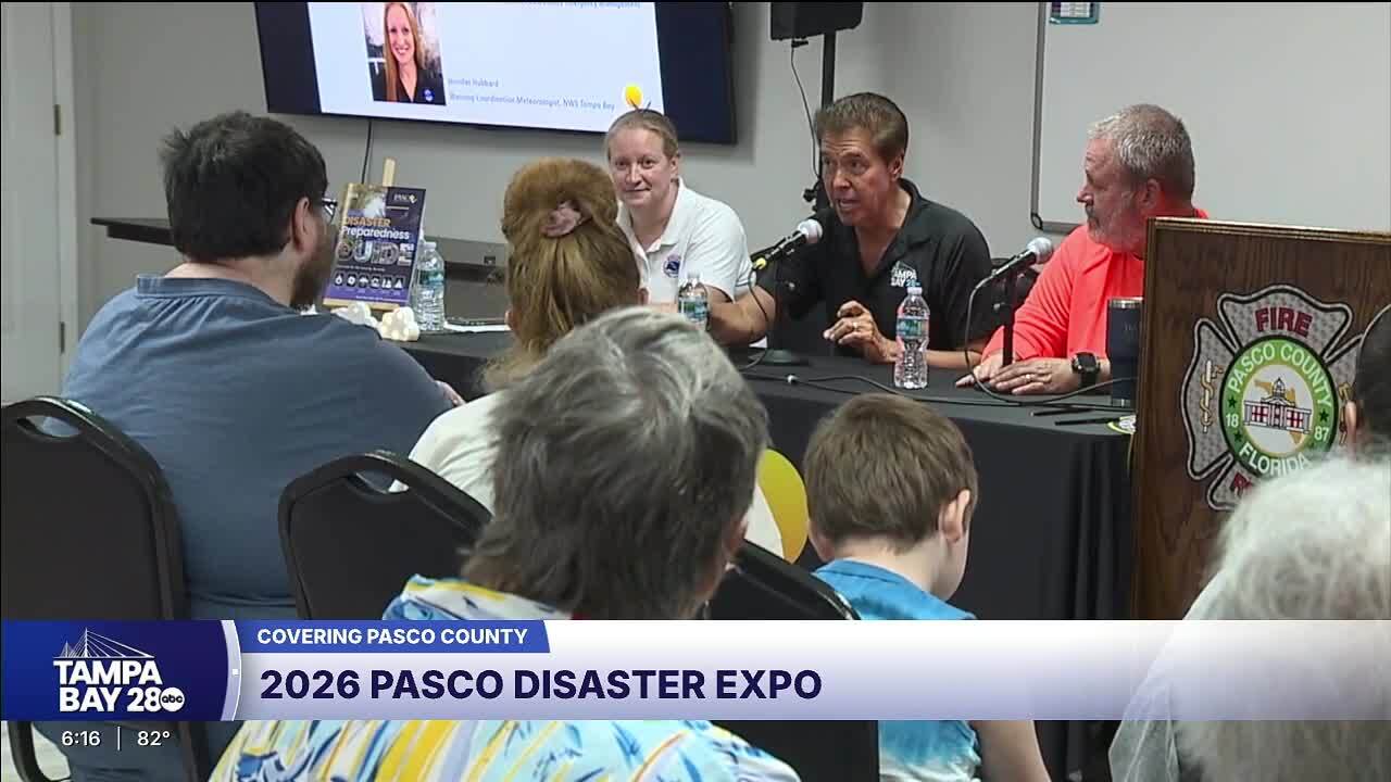 Pasco County disaster preps expo featured discussion with Denis Phillips