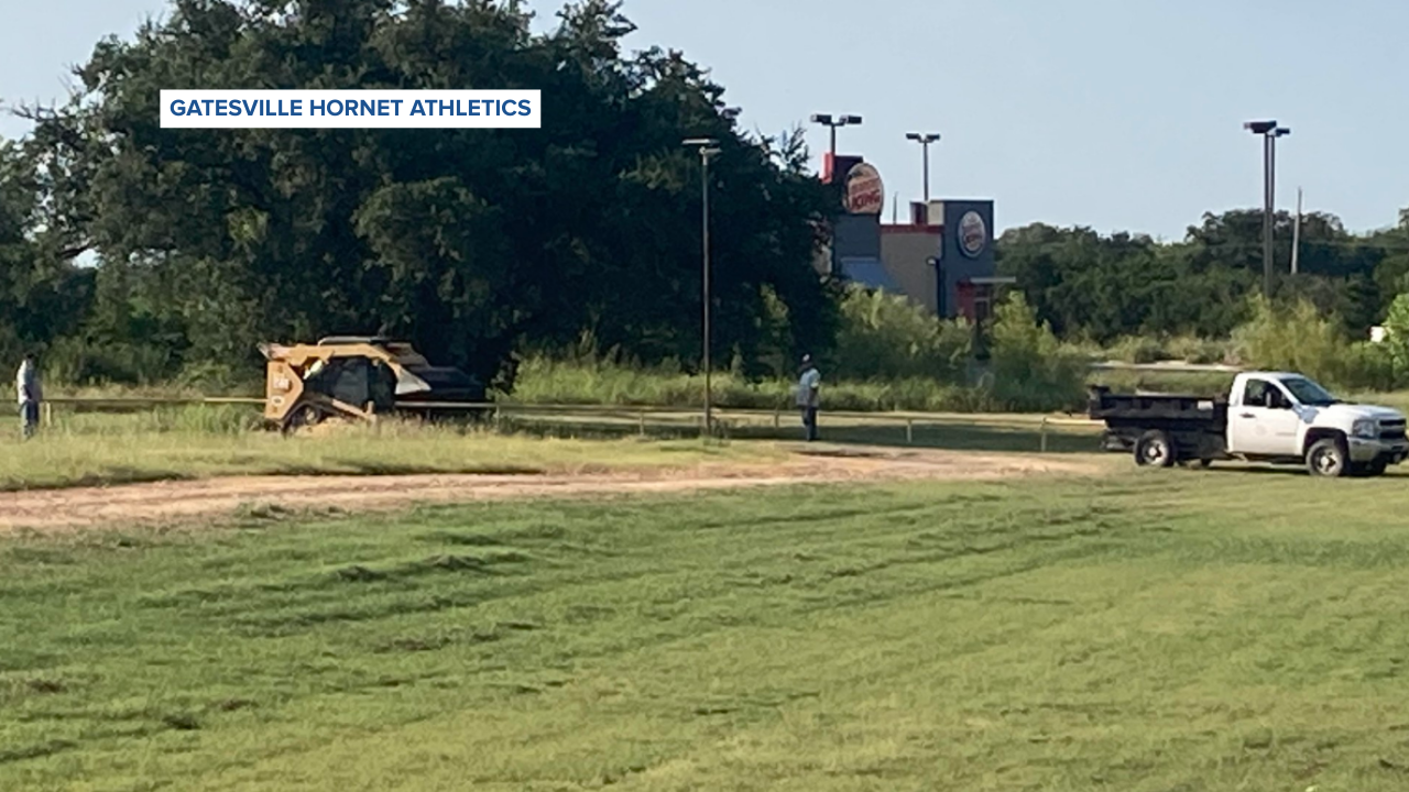 Gatesville walking path improvements