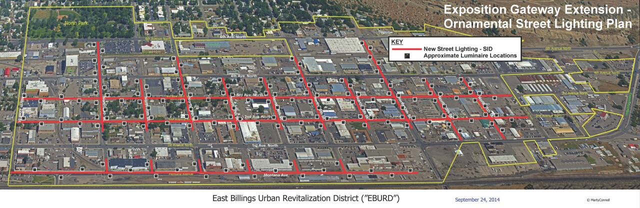 East Billings Urban Renewal District Lighting Plan