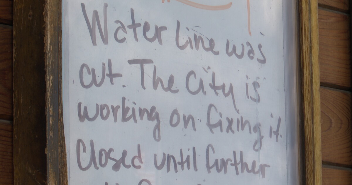 Water line break forces business closures in Big Timber - Vimarsana News