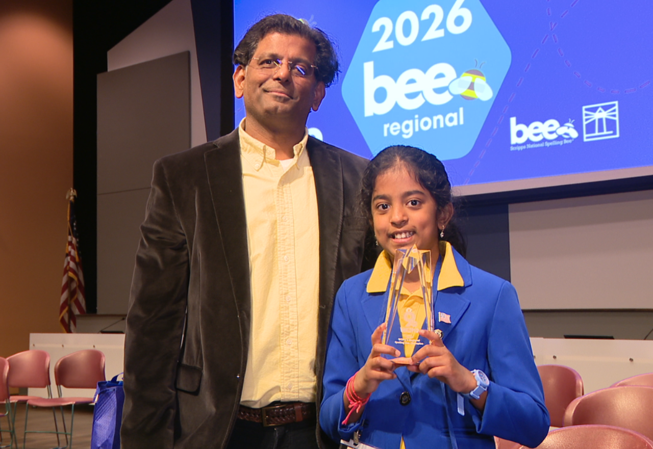 Meenakashi Vodela Ohio Scripps Regional Spelling Bee Winner