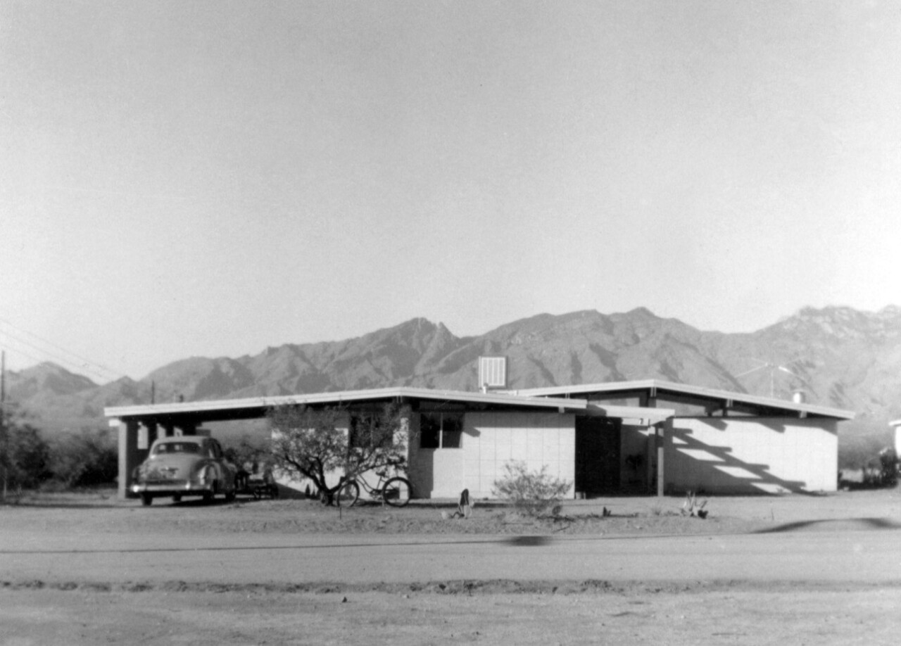 The Bondante House built in 1956