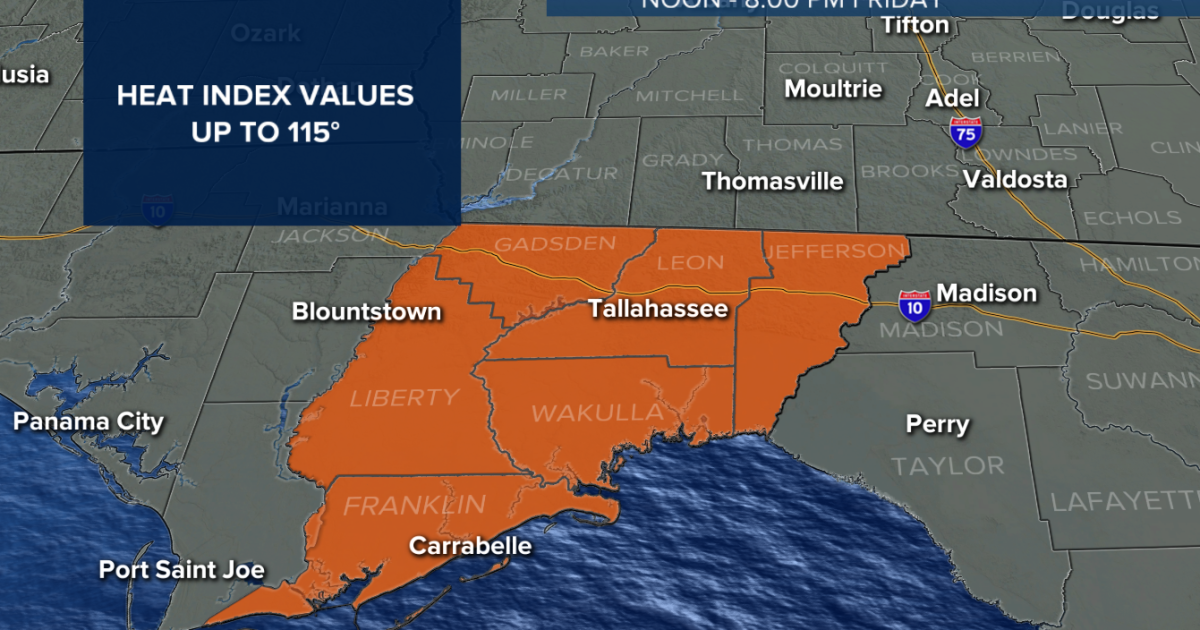Extreme Heat Warning in central, west Big Bend Friday PM
