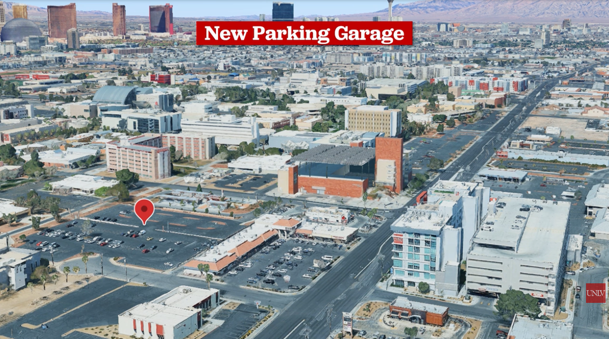 UNLV parking garage