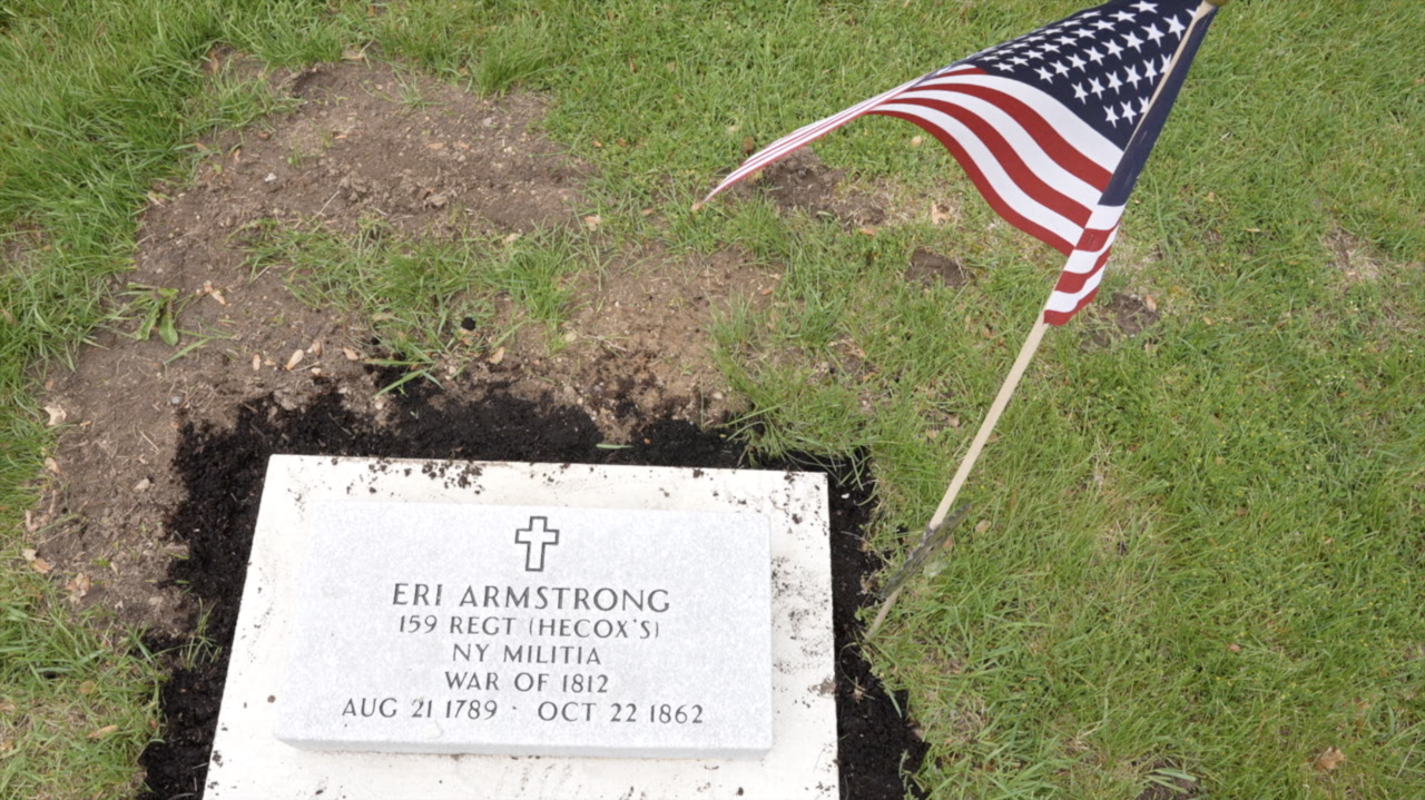 Eri Armstrong's headstone