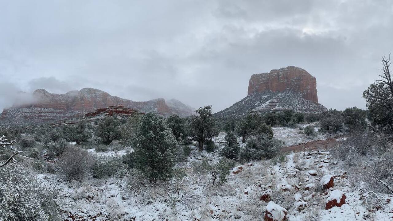 Arizona Snow Storm Round 2 Of Winter Weather Headed Our Way This Week