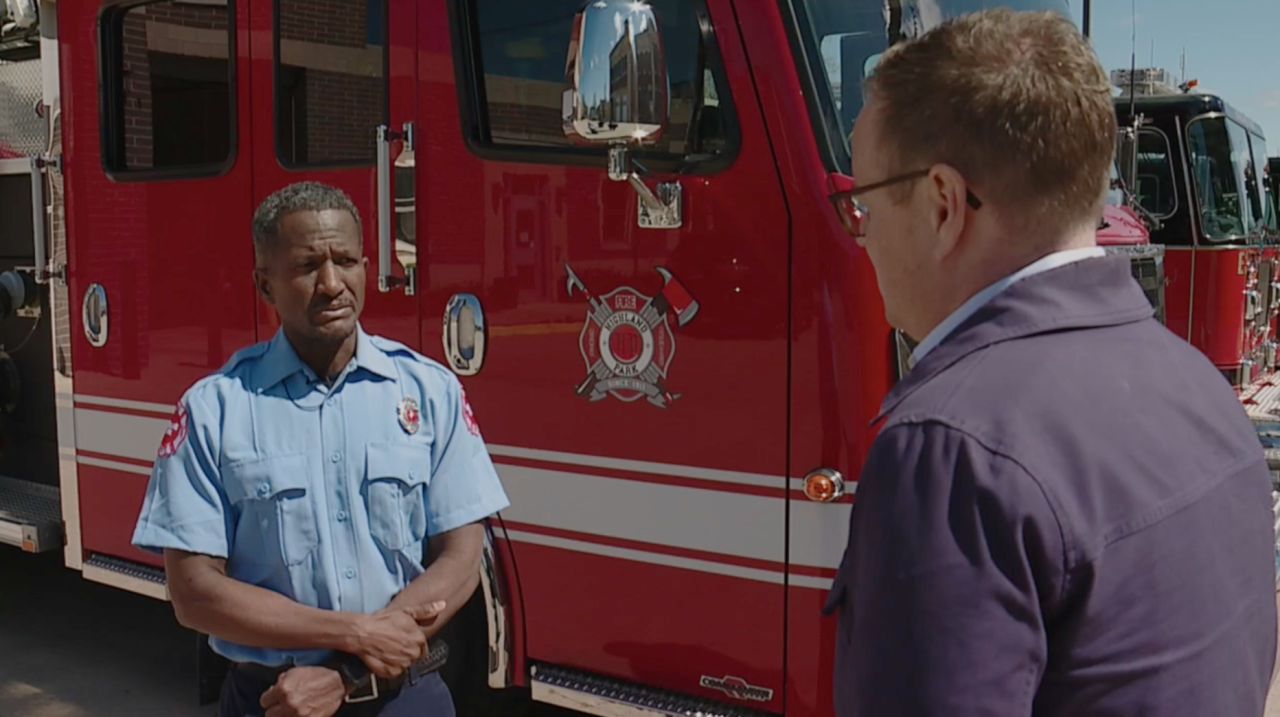 Highland Park Fire Sgt. Mario Brownlee