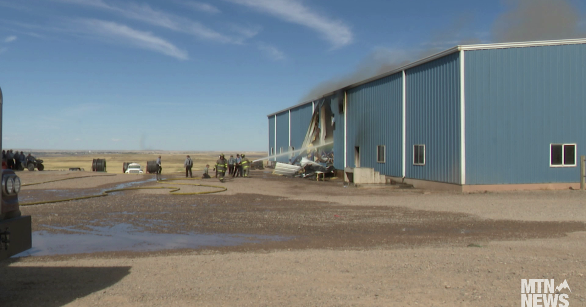Emergency crews respond to structure fire SE of Great Falls