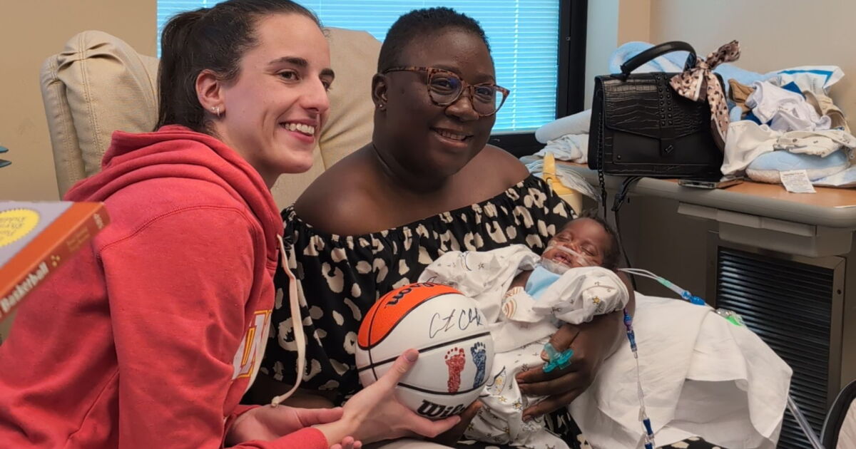 Caitlin Clark hospital visit