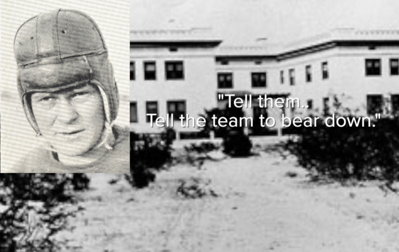 John "Button" Salmon famous last words