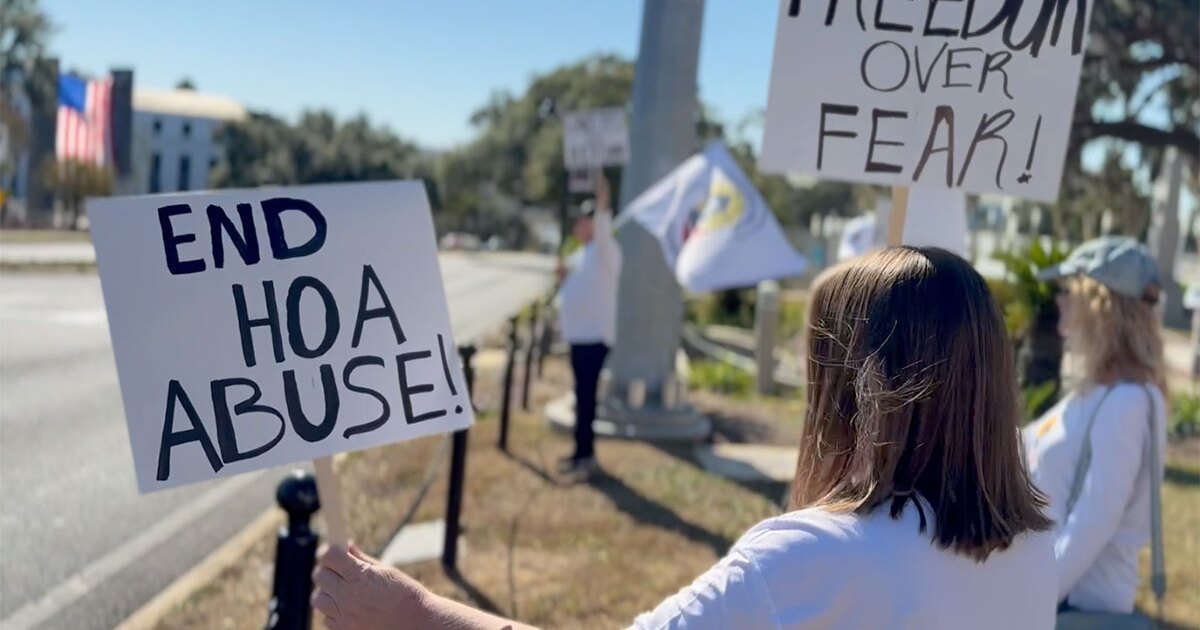 Florida lawmaker files sweeping HOA reform bill after months of homeowner protests