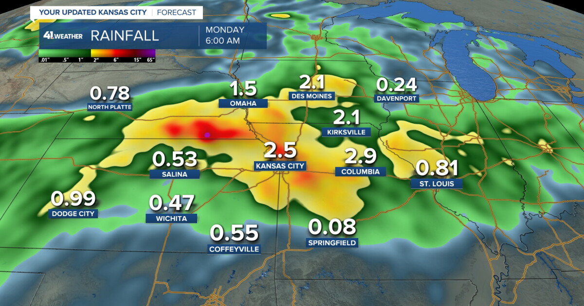 KSHB 41 Weather Blog | Stormy pattern taking over Kansas City