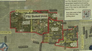 Early voting opens in Tallahassee, and FSU students are already casting ballots on campus