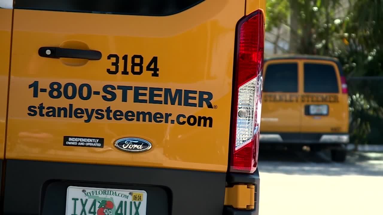 Stanley Steemer has familiar yellow trucks, Feb. 21, 2024
