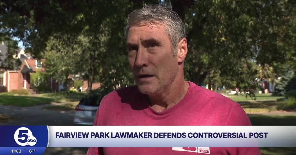 Fairview Park lawmaker defends controversial post regarding Charlie Kirk Fairview Park lawmaker defends controversial post regarding Charlie Kirk