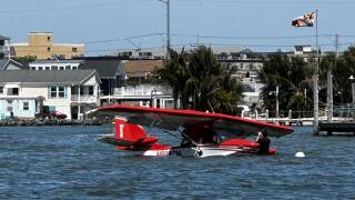 Small plane lands in Assawoman Bay near Seacrets Sunday