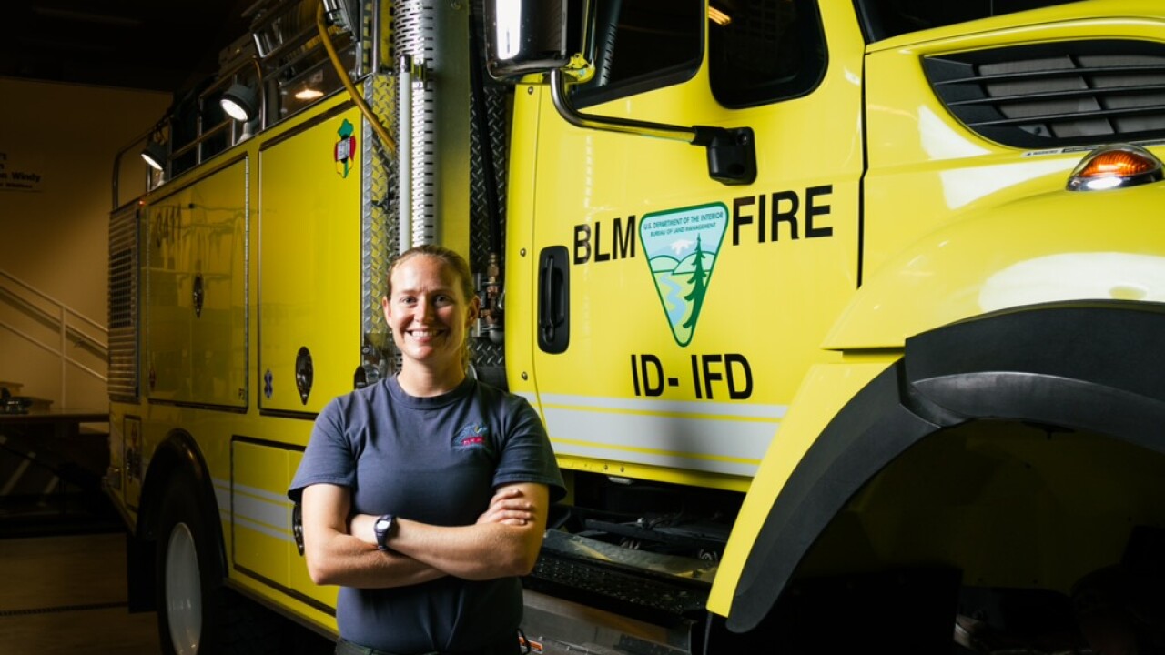 Emily Barker_federal firefighter killed in Snyder Fire_Courtesy Lisa Karczewski