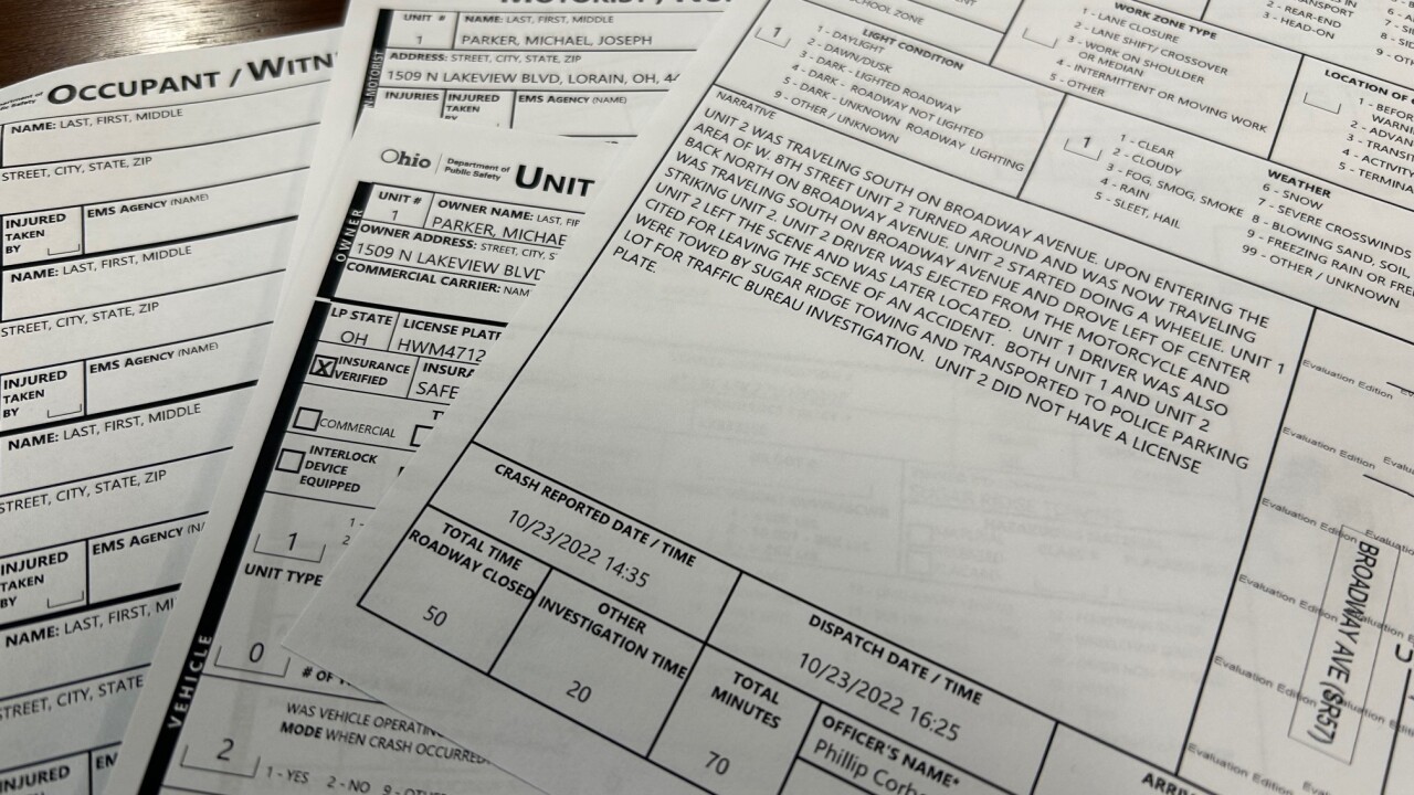 Parker Crash Report