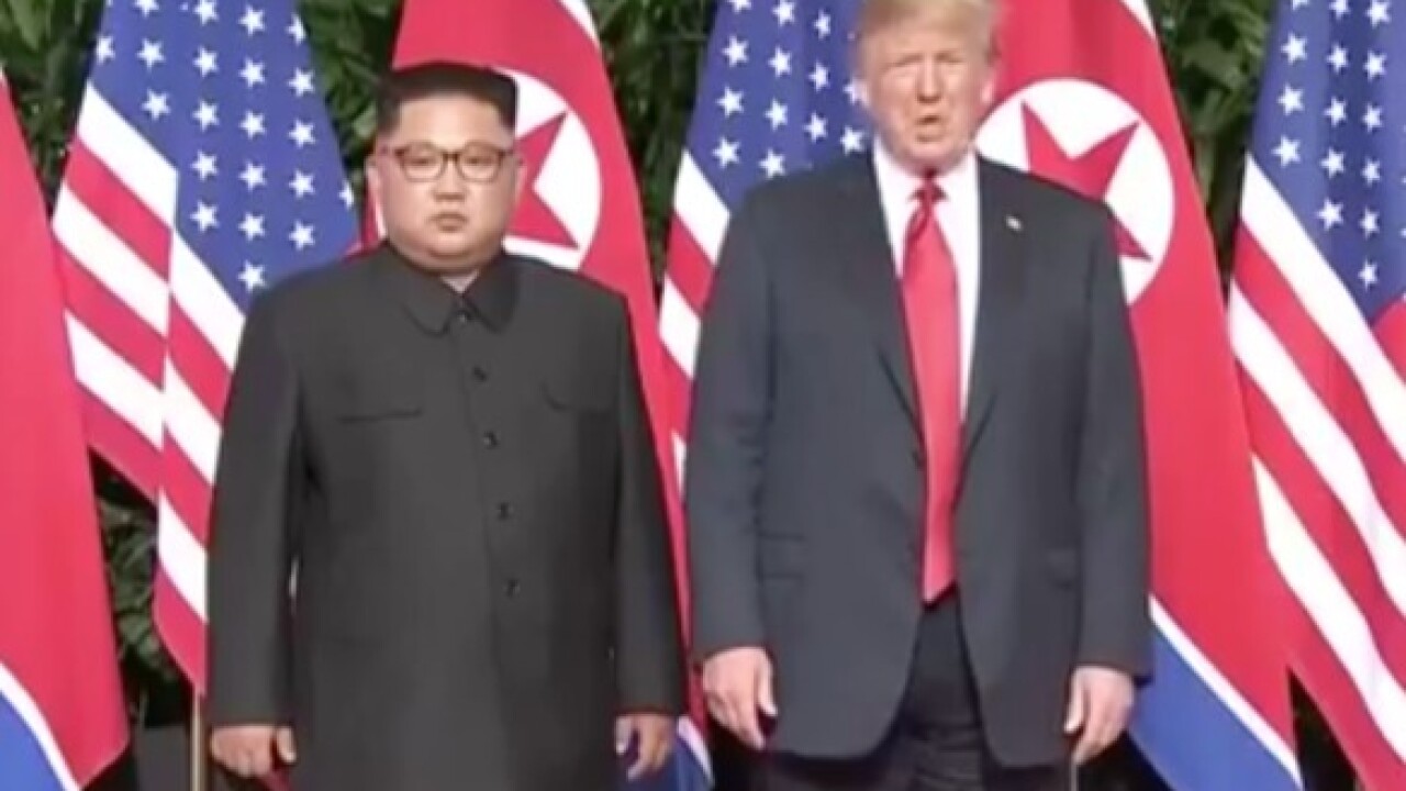 Trump Kim Jong Un Meet In Singapore