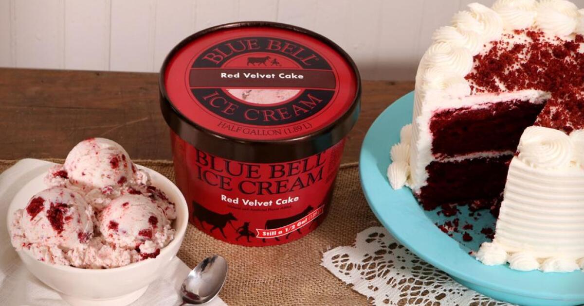 Blue Bell Bringing Back Popular Red Velvet Cake Flavor Blue Bell Bringing Back Popular Red Velvet Cake Flavor