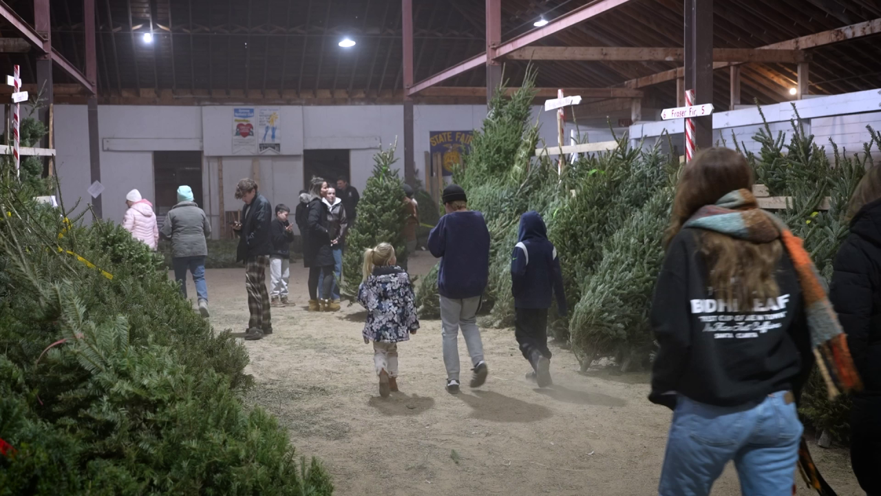 Uptown Optimist Club kicks off Christmas tree fundraiser